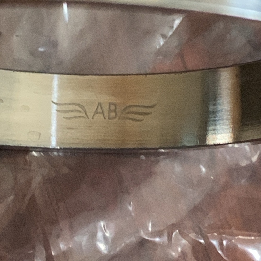 Ashley Bridget silver tone bangle - Picture 2 of 4